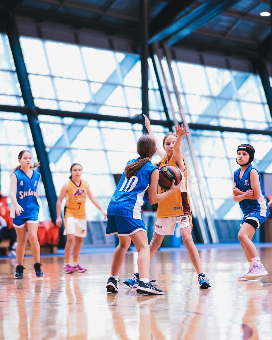 Sharks junior team in action